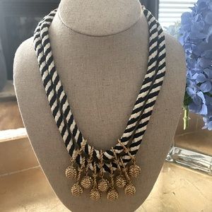 Stella & Dot Gold Kalani Statement Necklace